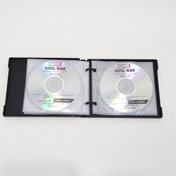 Marvel GraphicAudio Civil War Audiobook Stuart Moore 6 Hours 6 CDs Stuart Moore - Picture 5 of 7